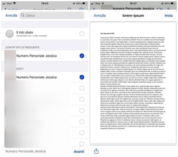 Cómo enviar PDF con WhatsApp: iPhone