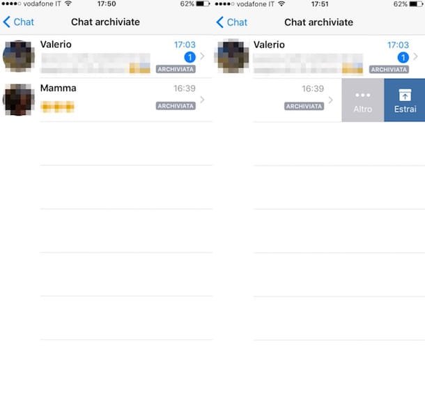 Captura de pantalla que muestra cómo recuperar el chat de WhatsApp en iPhone