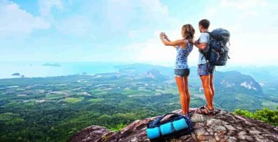 Aplicación que reconoce las montañas