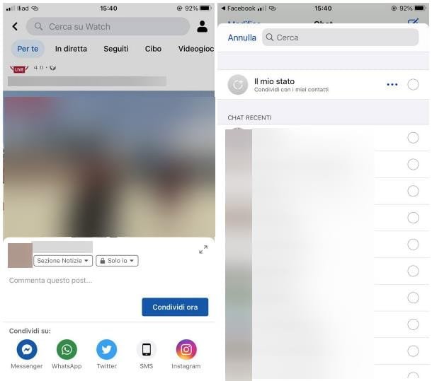 Cómo compartir un video de Facebook a WhatsApp en iOS