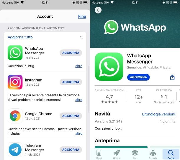 Cómo reactivar WhatsApp obsoleto en iPhone