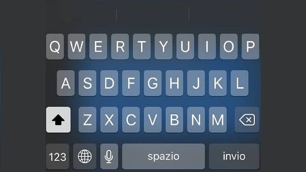 teclado del iphone