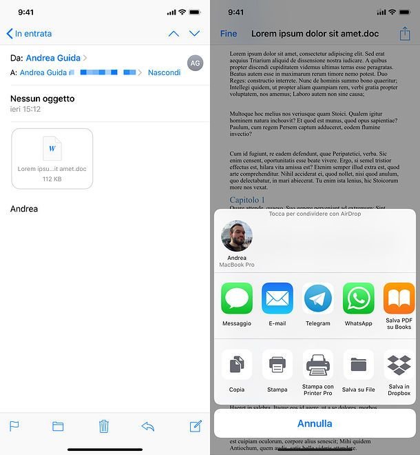 Cómo reenviar archivos adjuntos de correo electrónico en WhatsApp para iPhone